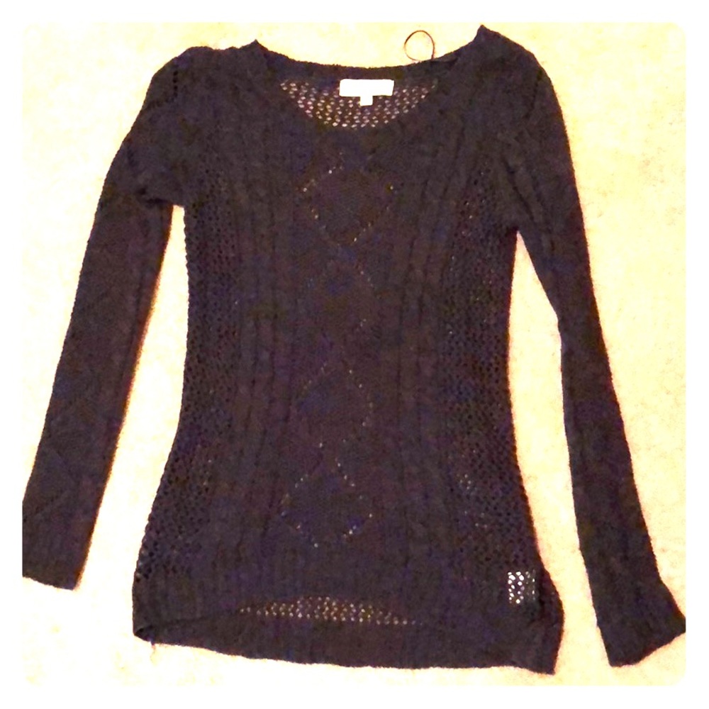 Navy sweater